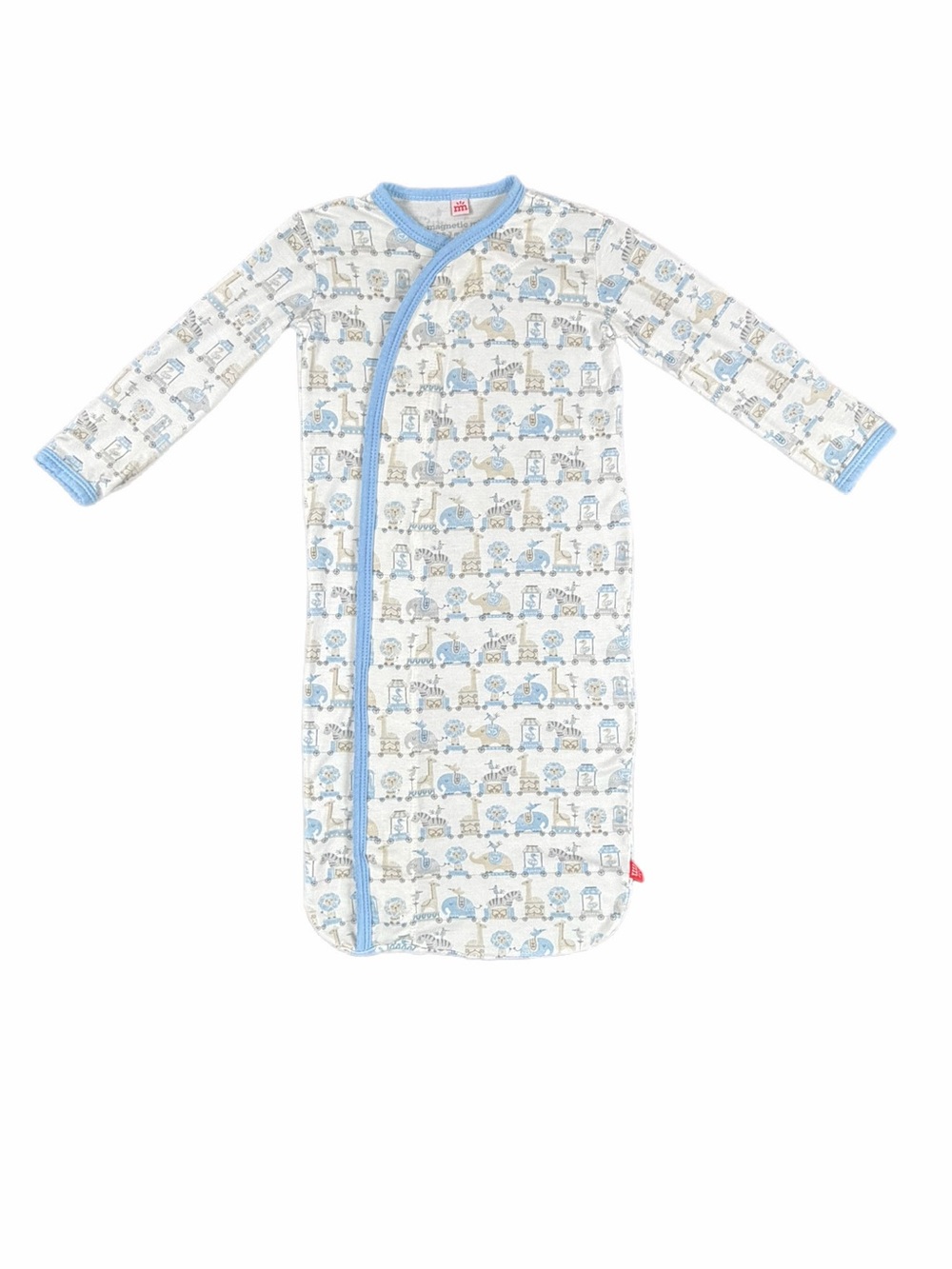 MAGNETIC ME Safari Train Modal Magnetic Gown - NB-3M